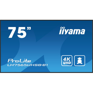 IIYAMA 75  LCD UHD 800cdm2 android wifi 247 hdmi dp